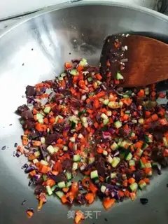 Make ♪ Windy sausage fried rice ♪ step 4