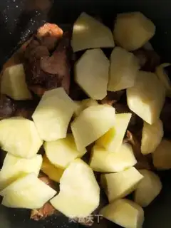 Make Potato chicken step 6