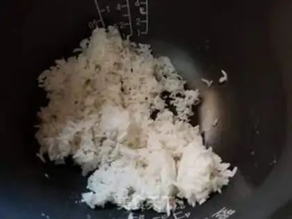 Make The simmon rice cake step 0