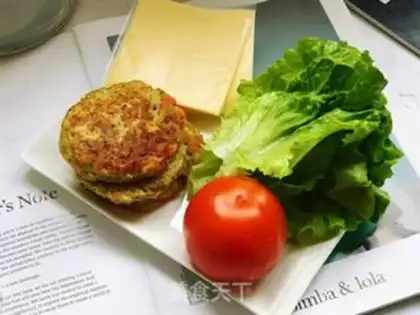 Make Chicken burger in the field step 11