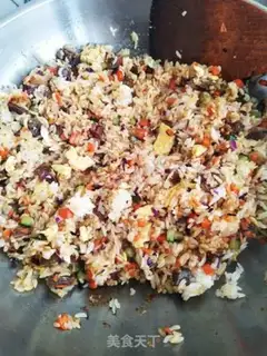 Make ♪ Windy sausage fried rice ♪ step 8