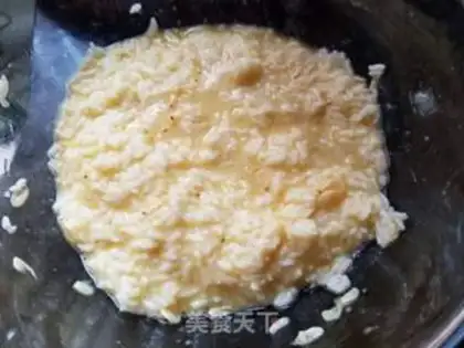 Make The simmon rice cake step 3