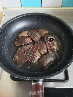 Make Fried beef jerky step 1