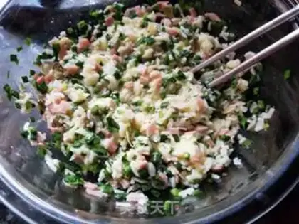 Make The simmon rice cake step 4