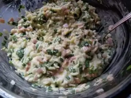 Make The simmon rice cake step 6