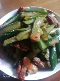 Make Chicken cucumber step 7