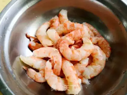Make Garlic shrimp step 0