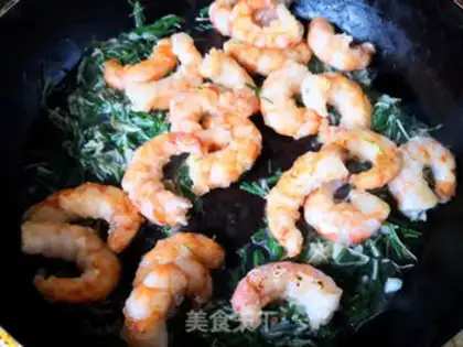 Make Garlic shrimp step 5