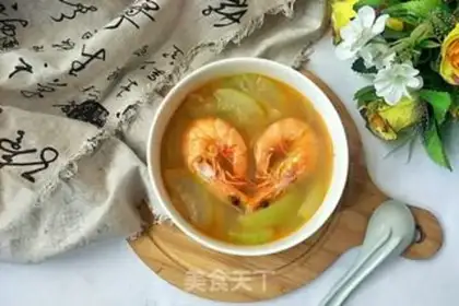 Make The beauty of the shrimp. Soup step 7