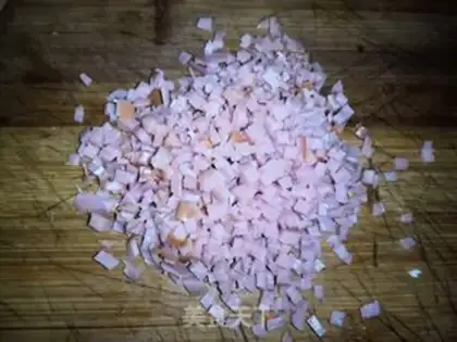 Make Puffy ham pie step 12