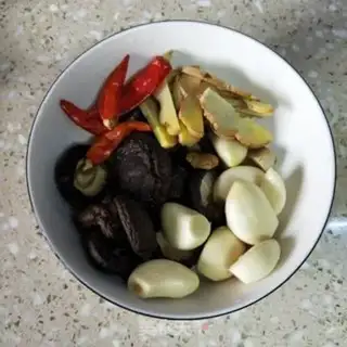 Make Quail egg red meat step 2