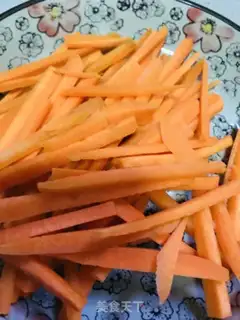 Make Carrot swirl step 1