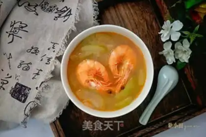 Make The beauty of the shrimp. Soup step 9