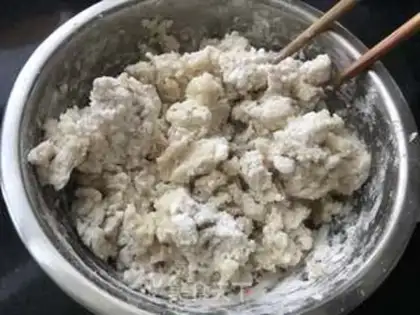 Make A rice cake step 1