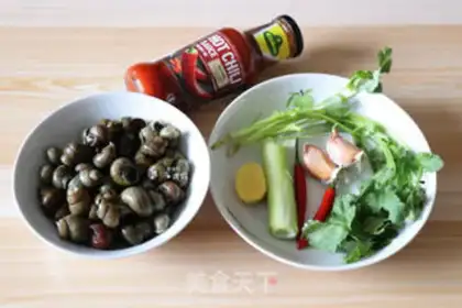 Make Spicy snails step 0