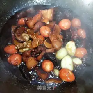 Make Shrimp fried eggs step 3