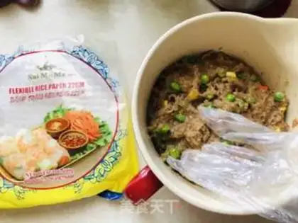 Make Pork dumplings step 7