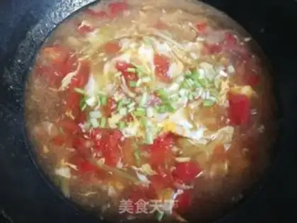 Make Double eggflower soup step 9