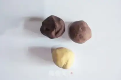 Make Three-colour cookies step 9