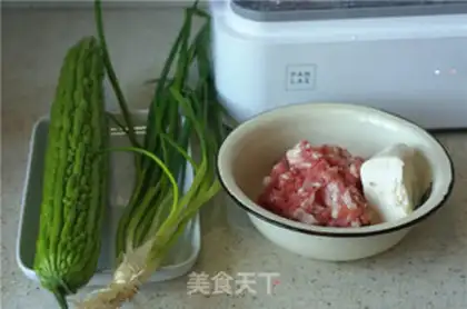 Make Tofu tofu meatmeat makes bitter melons step 0