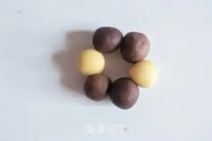 Make Three-colour cookies step 11
