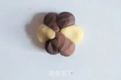 Make Three-colour cookies step 12