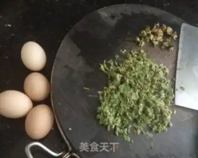 Make Fried omelet step 1