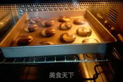 Make Three-colour cookies step 15