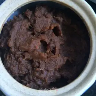 Make Red-tree mashed leaves step 3