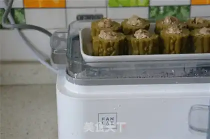 Make Tofu tofu meatmeat makes bitter melons step 6