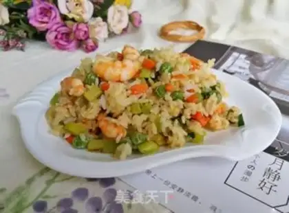 Make Shrimp rice step 6