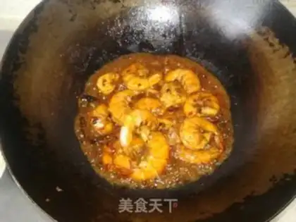 Make Spicy shrimp step 4