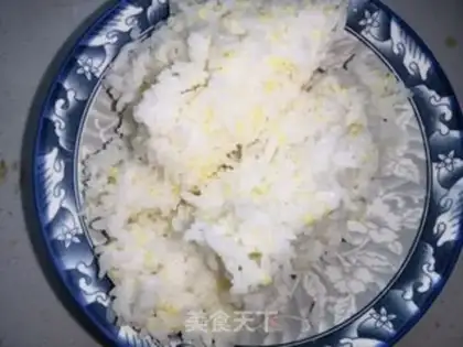 Make Scrambled rice step 0