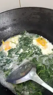 Make Plumbing and egg soup step 5
