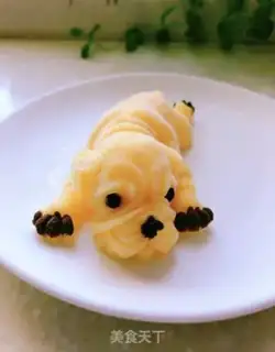 Make Sand dog mango pudding step 12