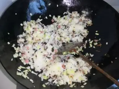 Make Scrambled rice step 8