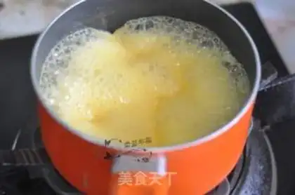 Make Red Dragon Gourd pudding step 2