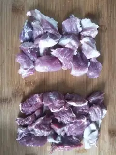 Make Beef dumplings step 1