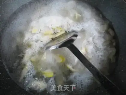 Make Celery fried thunder step 3