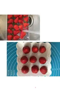 Make Strawberry Dafu step 2