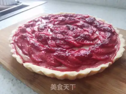 Make Cheese strawberry pie step 8