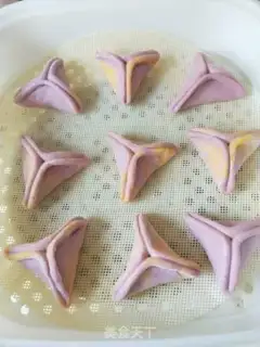 Make Potato sugar triangle step 7
