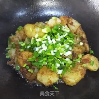 Make Onion potatoes step 6