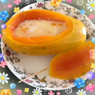 Make Pumpkin egg milk step 5