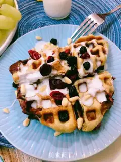 Make Tea waffles step 13