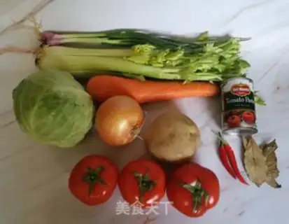 Make Hong Kong borscht step 0