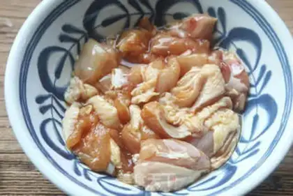Make Left chicken step 0