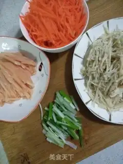 Make Carrot and golden mushrooms step 6