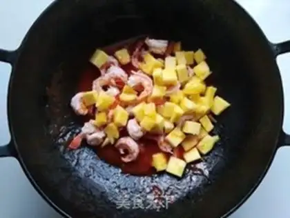 Make pineapple shrimp ball step 7