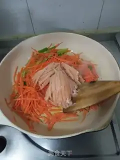 Make Carrot and golden mushrooms step 9